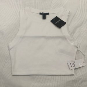 Knit crop top